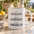 Marry American Mug — concept preview, final print pending